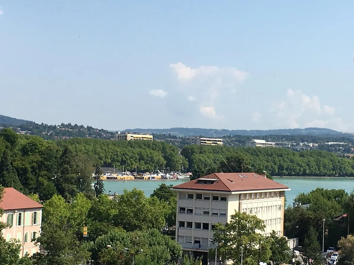公寓 Le Perchoir Du Lac 阿讷西
